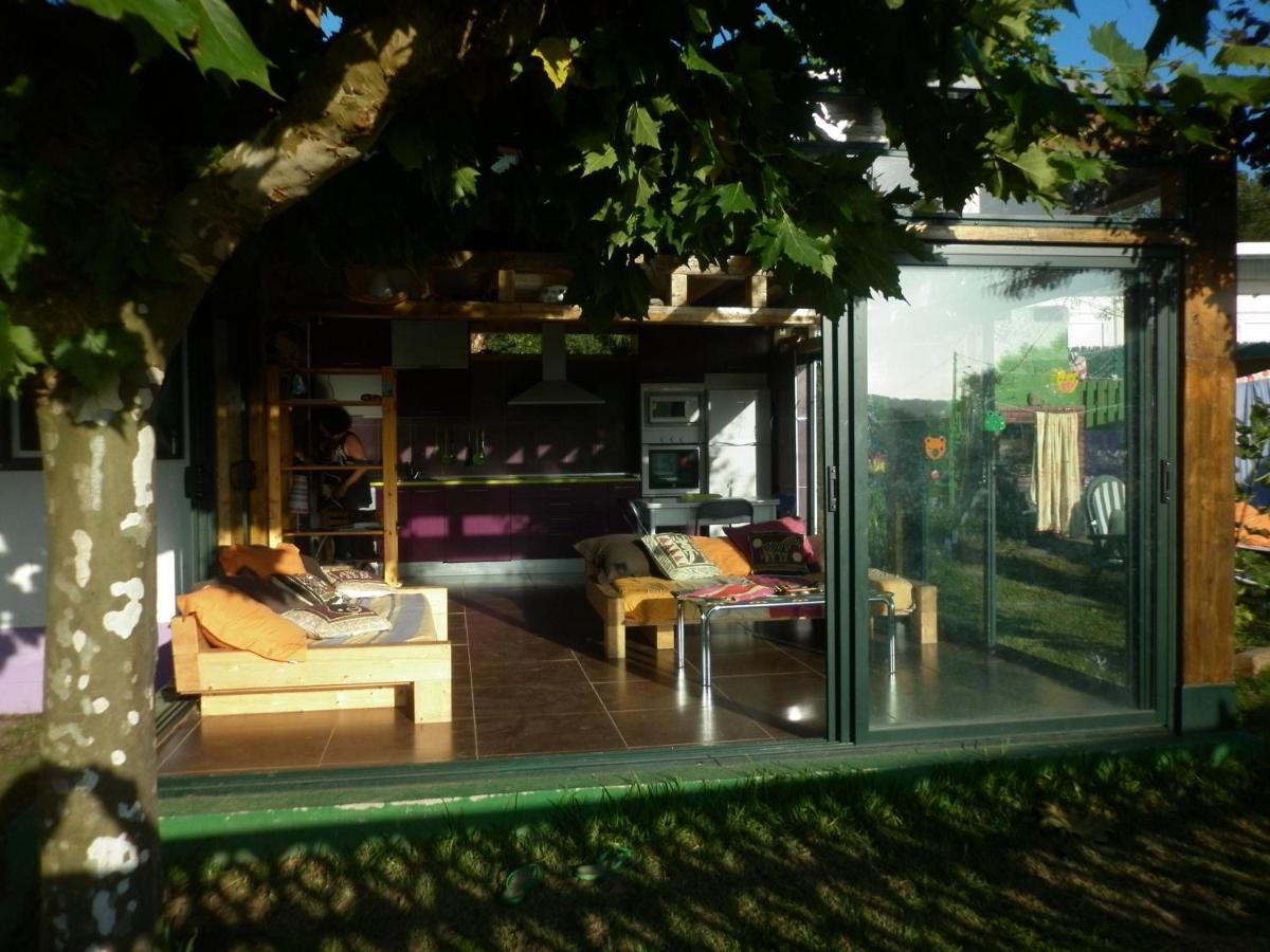 Cabana Rustica En Plena Naturaleza En Playa De Nerga, Ria De Vigo, Hio Dış mekan fotoğraf